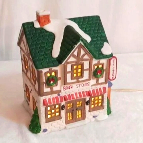 Canadian Tire NOMA Pre-Lit Ceramic Christmas Village